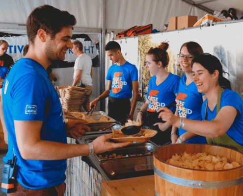 Enorme vraag naar vrijwilligers