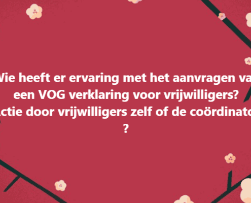 Gratis VOG aanvragen voor je vrijwilligers, hoe?