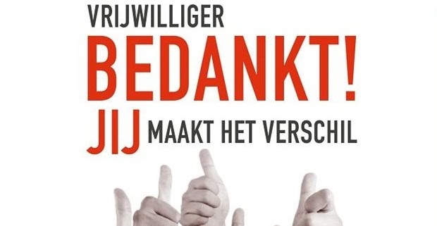 Vrijwilligers bedanken ideeën